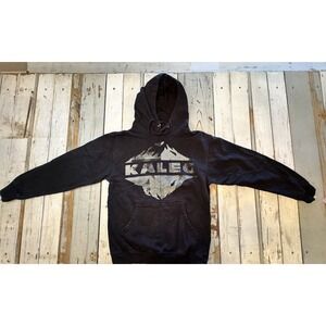 KALEO Fight or Flight Tour Black Hoodie Size Medium Independent Trading Co.
